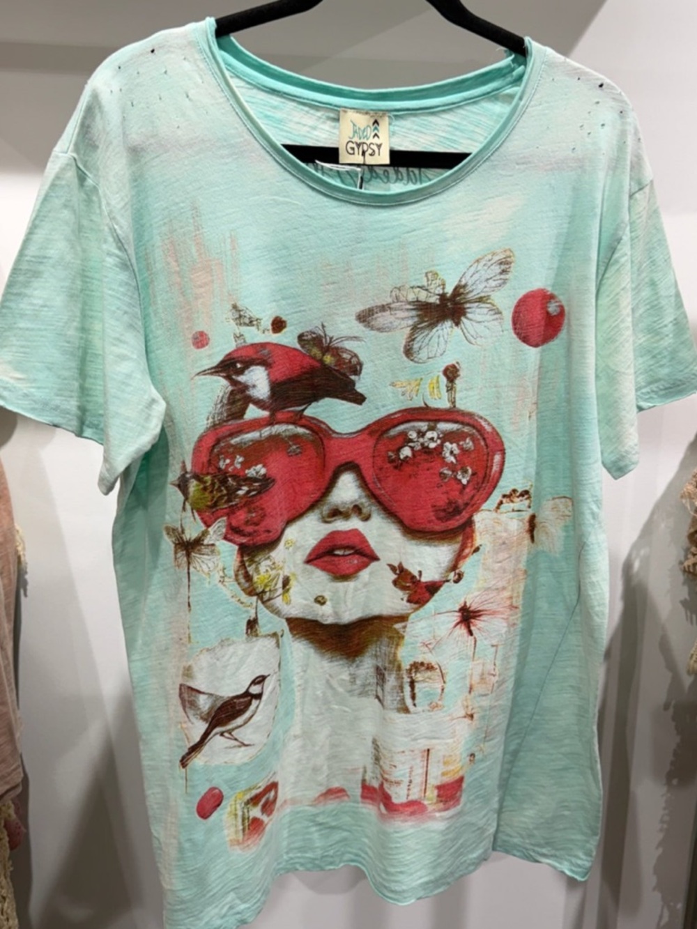 💎BRAND NEW Jaded Gypsy Bubble Dreams Moon Dance Tee - GORGEOUS